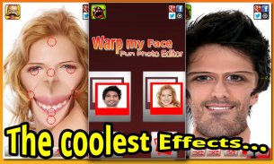 Warp My Face: Fun Photo Editor screenshot 0