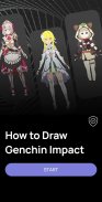 How to Draw Genshin Impact screenshot 1