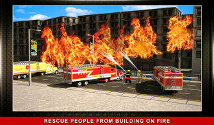 911 Fire Rescue Truck 3D Sim screenshot 12