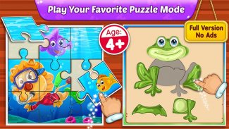 Puzzle Kids - Animals Shapes and Jigsaw Puzzles screenshot 9