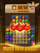 Pharaoh's Fortune Match 3: Gem & Jewel Quest Games screenshot 1