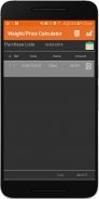 Weight Price Calculator screenshot 2