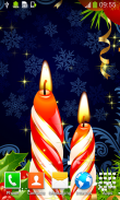 candele natale Live Wallpapers screenshot 1