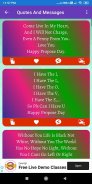 Happy Propose day:Greeting,Photo Frames,GIF,Quotes screenshot 2