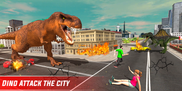 Monster Dino Vs King Kong-City Rampage Simulator screenshot 7