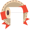 Make It Roll: WC paper rain Icon