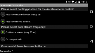 Arduino Bluetooth RC Car screenshot 5