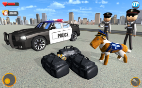 Stickman Police Dog Simulator: Gangster Chase Game screenshot 8