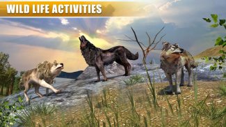 Ultimate Wolf Rampage 3d-La Venganza del Lobo Sim screenshot 4