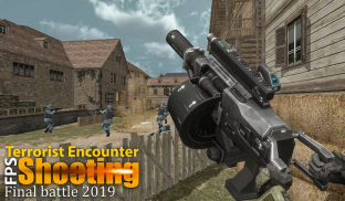 FPS Terrorist Encounter Shooting-Final battle 2019 screenshot 4