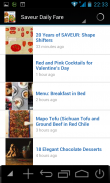 Cooking Magazines RSS reader screenshot 0