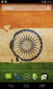 Flag of India Live Wallpaper screenshot 0