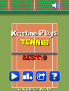 Kristine Plays Tennis screenshot 1