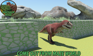 Настоящий юрский динозавр Maze Run Simulator 2018 screenshot 1