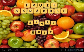 Fruit Scrabbling Free screenshot 0