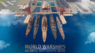 World Warships: Atlantic Battleships Blitz screenshot 2