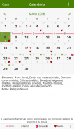 Calendário Menstrual screenshot 1