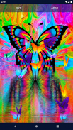 Neon Butterflies Wallpaper screenshot 5