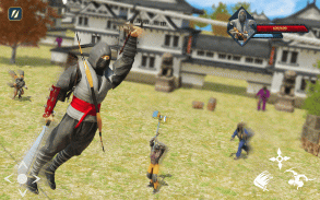siêu ninja kungfu hiệp sĩ bóng samurai trận chiến screenshot 3
