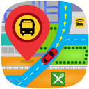 Route Finder & GPS Navigation Icon