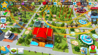 RollerCoaster Tycoon Touch - Freizeitpark bauen screenshot 0