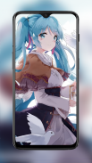 Hatsune Miku Anime Live Wallpapers Collection screenshot 4