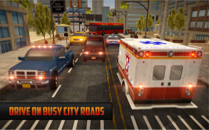City Ambulance Rescue :Emergency Driving screenshot 4