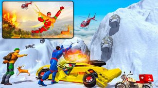 Flying Robot Games: Super Hero screenshot 2