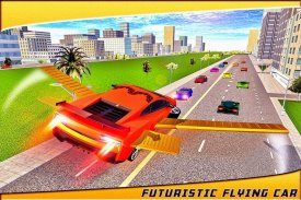 फ्लाइंग खेल मांसपेशी कार सिम screenshot 3