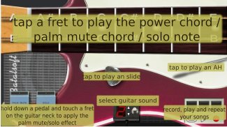 Power guitar HD - chords, guitar solos, palm mute screenshot 3