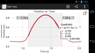 Vernier Graphical Analysis screenshot 0