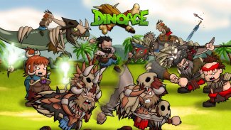 DinoAge: Prehistoric Caveman & Dinosaur Strategy! screenshot 0