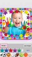 Baby photo frames maker screenshot 0