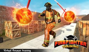 école de pompier américain: sauvet formation héros screenshot 14