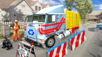 New Garbage Dump Truck Driving: Simulator Games screenshot 4