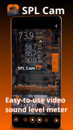 SPL CAM - Sonómetro con video screenshot 3