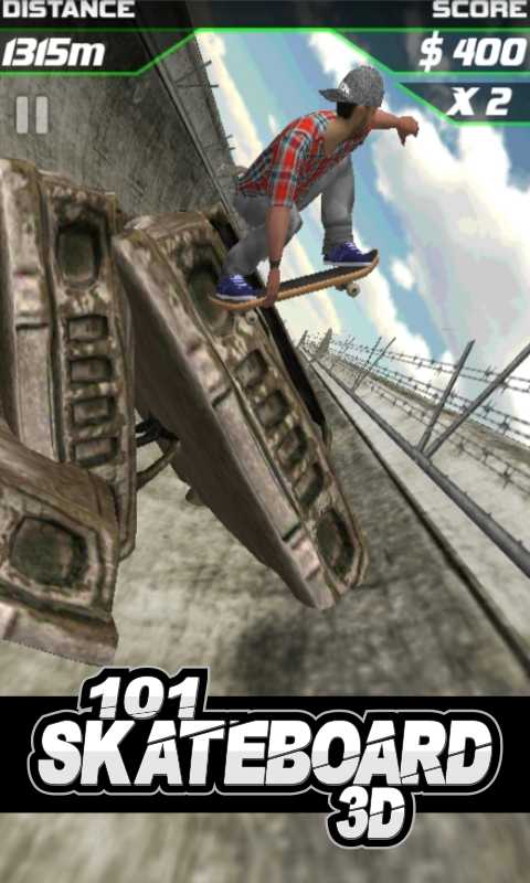 Download do APK de 101 Skateboard Racing 3D para Android