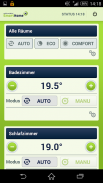 SmartHome Heizungssteuerung screenshot 2