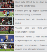 Soccer Breaking News screenshot 1