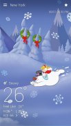 Snowman  GO Weather EX screenshot 3