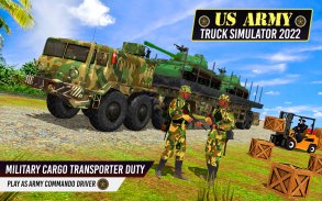US Army Military Truck Driving screenshot 3