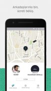 Uber - Kolay taksi yolculuğu screenshot 3