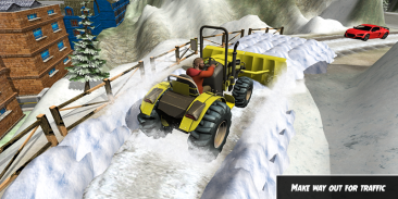 Heavy Snow Plow Clean Road Simulator 3D screenshot 0