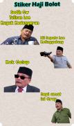 Stiker New Haji Bolot - WAStickersApp screenshot 1