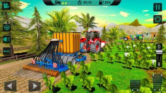 Big Farming Tractor Simulator Harvestr Real Farmer screenshot 2