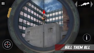 Assassino 3D Sniper Giochi screenshot 2
