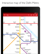 Delhi Metro - Map and Route Planner screenshot 5