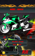 मोटरसाइकिल रेसर अत्यंत गति screenshot 3