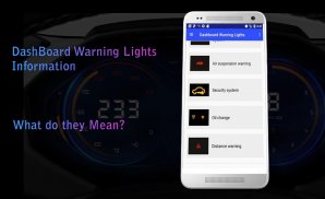 Dashboard Car Warning Light screenshot 3