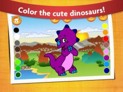 Kids Dinosaur Coloring Pages screenshot 2